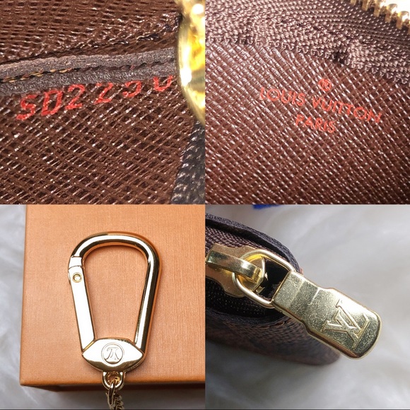 ❤️SOLD❤️new LOUIS VUITTON key pouch damier ebene - Picture 4 of 4